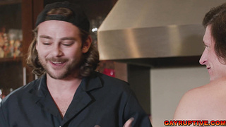 Dalton Riley fucks the cable guy Max Adonis