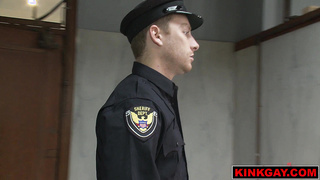 Bucket of PISS thrown over annihilated police man