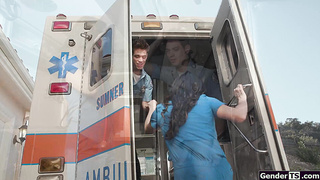 Think she packs a bigger cock than I do