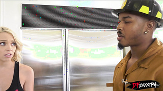 I've never been with a firefighter before, sir