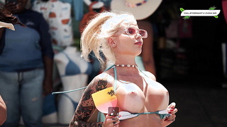 Hot bisexual women, sucking and fucking each other's pussy, in a hot game