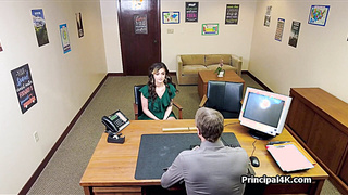 Mrs Harper meets principals big dick for the first time