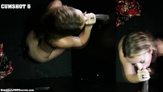 You work that big black cock, girl! 9 loads!