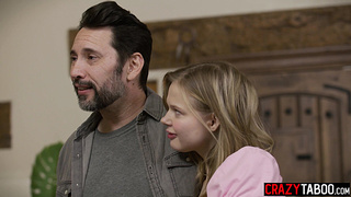 Petite teen enjoyed hardcore anal sex