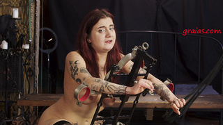 Master Dominates and Whips His Skinny Girl