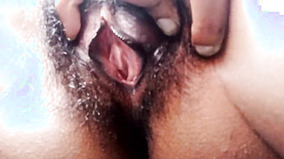 srilankan hairy pusy play