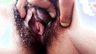 srilankan hairy pusy play
