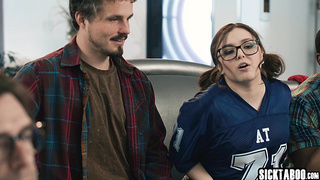 Teen double teamed during the match