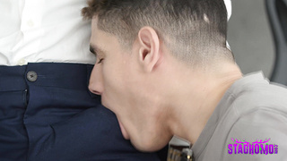 Businessman unleashes his carnal desires!