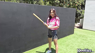 Asian Jade Spreads and Fucks Stepdad