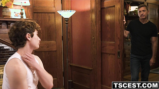 Ryan St Michael fucks his FTM stepson Noah Way