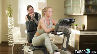 MILF trained her tight ass on a big dick