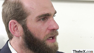 Trans Eva Paradis analed stepsons teacher in room