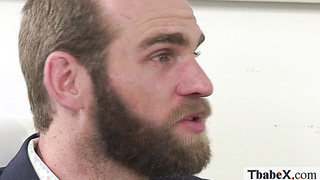 Trans Eva Paradis analed stepsons teacher in room