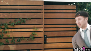 Huge boobs German MILF caught fapping