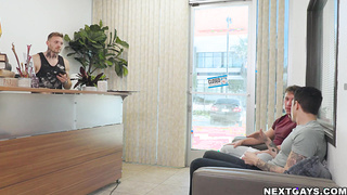 Jayden Marcos got a BIG load from his bro Kyle Fletcher