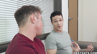 Jayden Marcos got a BIG load from his bro Kyle Fletcher