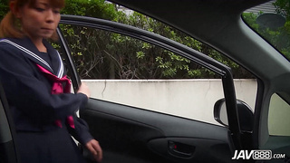 JAV888 Japanese spinner Fu Sazanami wants his cock