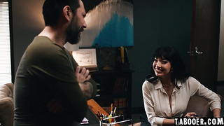 Tommy Pistol penetrates his tutee Little Puck