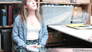 Petite teen gets punish fucked real hard