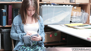 Petite teen gets punish fucked real hard