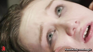 Bound and double penetration fucked