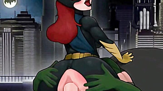 Teen and MILF anal toons