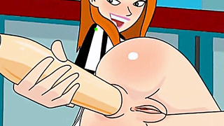 Teen and MILF anal toons