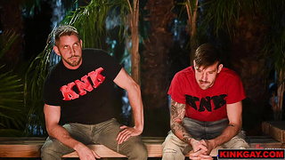 Johnny Ford stuffs Buck Richards ass full of cock