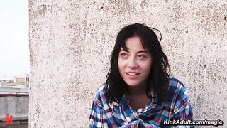 Fucked and [censored] on the rooftop