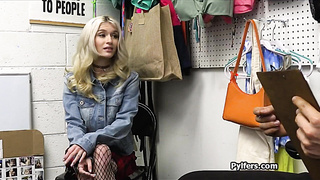 Fat dick for blonde spinners filthy mouth