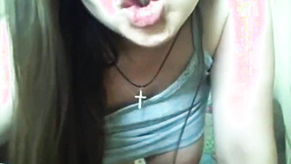 busty mexican Inez (masturbation selfshot)