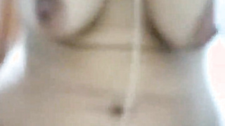 Egyptian girl riding big long dick during period time