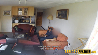 Real amateur African girl homemade fuck