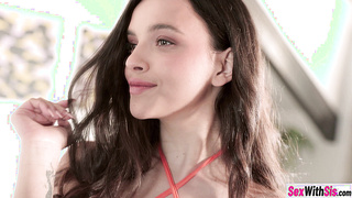 Stepsis seducing stepbro in hot skirt