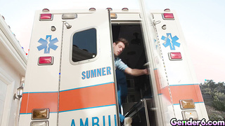 Michael DelRays cock goes inside Bailey Archer asshole