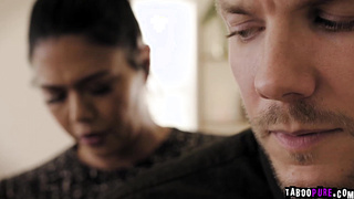 Dana Vespoli makes a move on Codey Steele