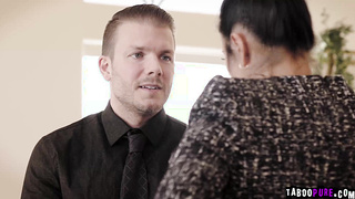 Dana Vespoli rides Codey Steeles hard cock