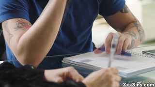 Tyler are flirting and passing erotic notes