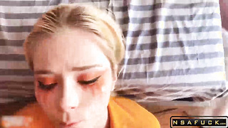 Stepsister Sucks and Jumps on Dick in Ye