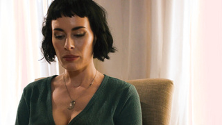 Wife cuckold by black boss and himself