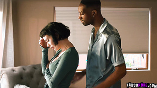 Olive Glass getting fucked in a hot threesome