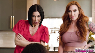 Sophia and Brooke turn the vibrators