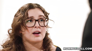 Little Puck gets up after some post sex