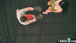 Busty gipsy ready for a special cooldown