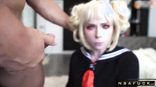 Toga Himiko Deep Sucking Big Dick until
