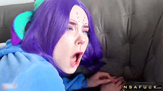 Sex with Alien Girl Eywie from EYWA