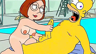 Griffins and Simpsons cheating whores
