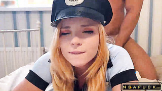 Sexy Girl Arranged Surprise and Sat on