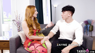 Curvy stepmom deals with angry stepson